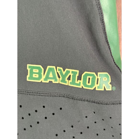 Nike Baylor Bears Player Issue Training Woven‎ Shorts Black Green Mens 2XL NCAA - Picture 3 of 11
